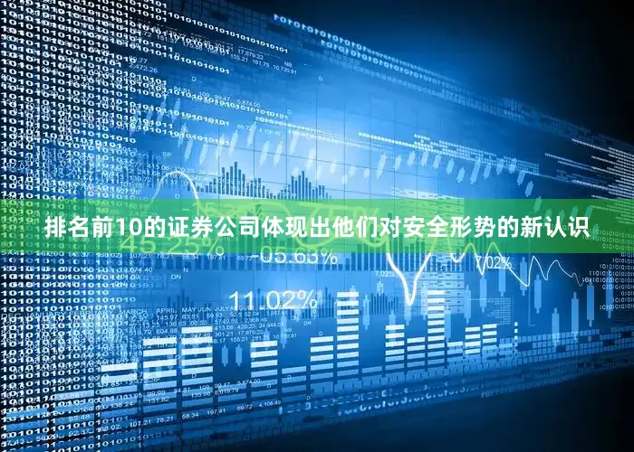 排名前10的证券公司体现出他们对安全形势的新认识