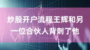 炒股开户流程王辉和另一位合伙人背刺了他
